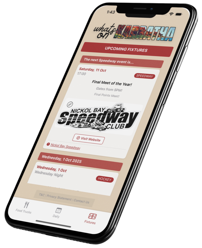 WhatsOnKarratha mobile app